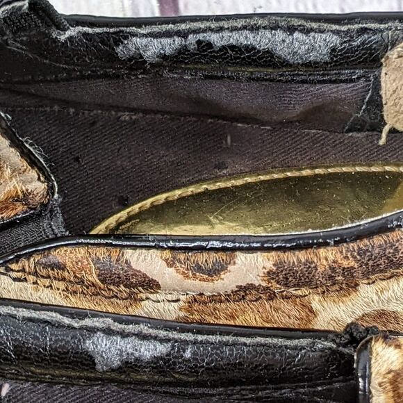 Michael Kors Keaton Leopard Calf Hair Slip-On Sneaker - Picture 9 of 11